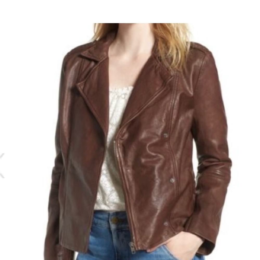 Hinge brand from Nordstroms, Ladies moto jacket